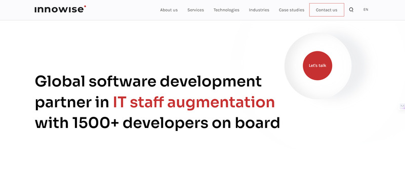 Outsourcing software development company Innowise