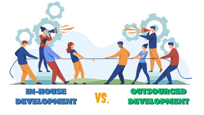 In-house vs outsourcing software development
