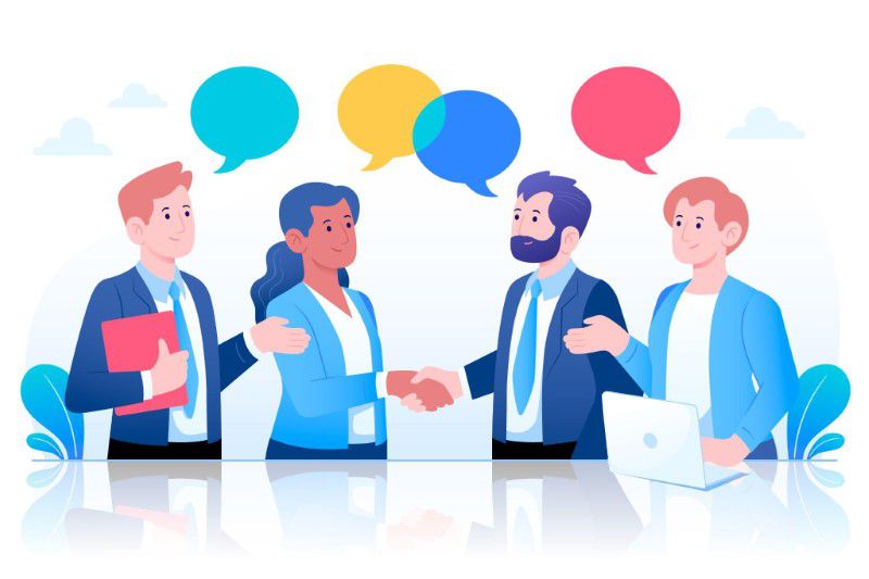 Communication and collaboration during app development